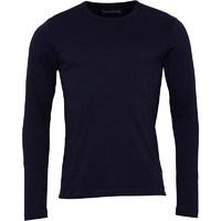 french connection mens long sleeve t shirt marine