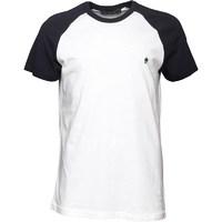 French Connection Mens Raglan T-Shirt White/Marine