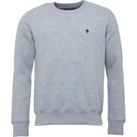 French Connection Mens FC Sweatshirt Light Grey Melange