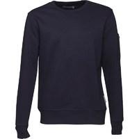 French Connection Mens Crew Pocket Sweatshirt Marine