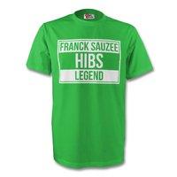 franck sauzee hibs legend tee green kids