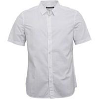 french connection mens dot shirt white