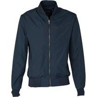 french connection mens fcuk sport baseball jacket marine blue