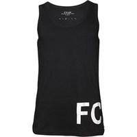 French Connection Mens FCUK Back To Front Vest Black