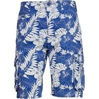 French Connection Mens Beach Cargo Shorts Mazarine Blue