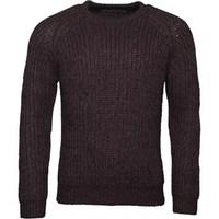 French Connection Mens Space Twist Knitwear Grey Marl