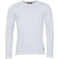french connection mens long sleeve t shirt white
