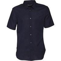 french connection mens linen shirt marine