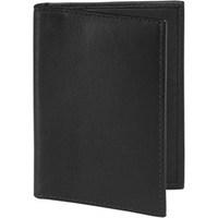 french connection mens premium folded cardholder black