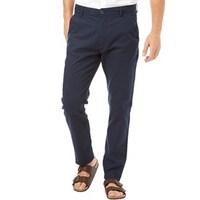 French Connection Mens Linen Pants Marine