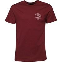 Friend Or Faux Mens Tremer T-Shirt Burgundy/White