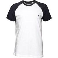 french connection mens raglan t shirt whitemarine