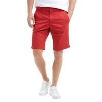 French Connection Mens Chino Shorts Chilli Red