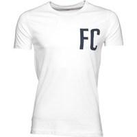 French Connection Mens FC Chest T-Shirt White