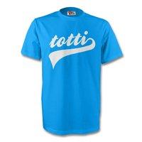 francesco totti italy signature tee sky blue