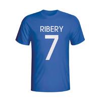 franck ribery france hero t shirt blue