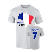 France 2014 Country Flag T-shirt...