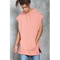 French Terry Zip-Hem Hoodie