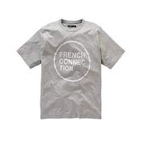 French Connection Circle Logo T-Shirt