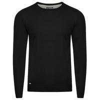 Fredrikstad Crew Neck Jumper in Black  Kensington Eastside