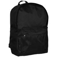 Frankie Canvas Backpack in Black