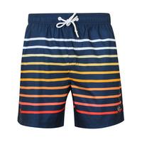 Freemason Ombre Striped Swim Shorts in Midnight Blue  South Shore