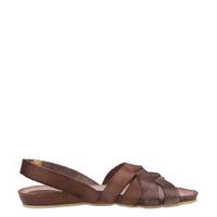 Fred de la Bretoniere-Shoes - Sandal Natural Dyed - Brown