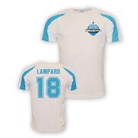 frank lampard man city sports training jersey white kids