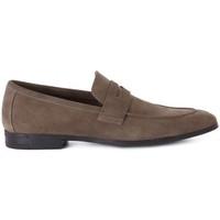 frau amalfi sughero mens loafers casual shoes in brown
