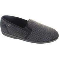 free step graham mens slippers in blue