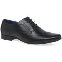 Front Apollo Mens Lace Up Shoes men\'s Smart / Formal Shoes in black
