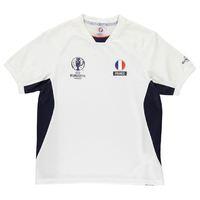 france uefa euro 2016 poly training tee white kids