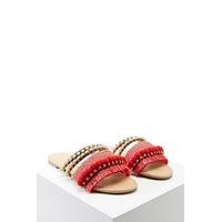 fringed pom pom sandals