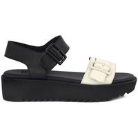 frau horizon latte womens sandals in black