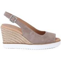 frau camoscio taupe womens espadrilles casual shoes in beige