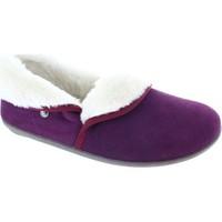 free step birch womens slippers in purple