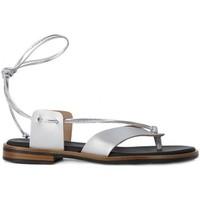 Frau Satin Silver women\'s Sandals in multicolour