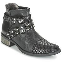 france mode cedric womens mid boots in black