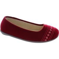 free step oslo womens slippers in red