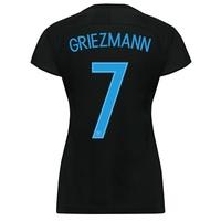 France Stadium Shirt - Womens with Griezmann 7 printing, N/A