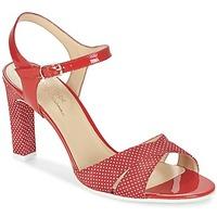 france mode zen womens sandals in red