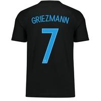 France Stadium Shirt with Griezmann 7 printing, N/A