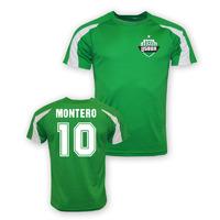 fredy montero sporting lisbon sports training jersey green