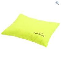 Freedom Trail Flannel Pillow - Colour: Lime
