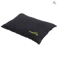 Freedom Trail Flannel Pillow - Colour: Black