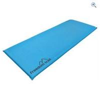 freedom trail deluxe xl self inflating sleeping mat colour blue