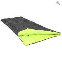 freedom trail sleeper 200 sleeping bag colour black lime
