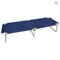freedom trail folding steel bed colour navy