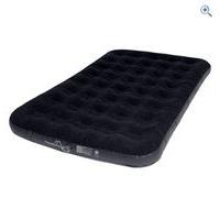 Freedom Trail Double Lite Flock Airbed - Colour: Black
