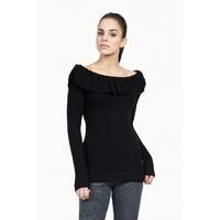 FRILL BARDOT JUMPER